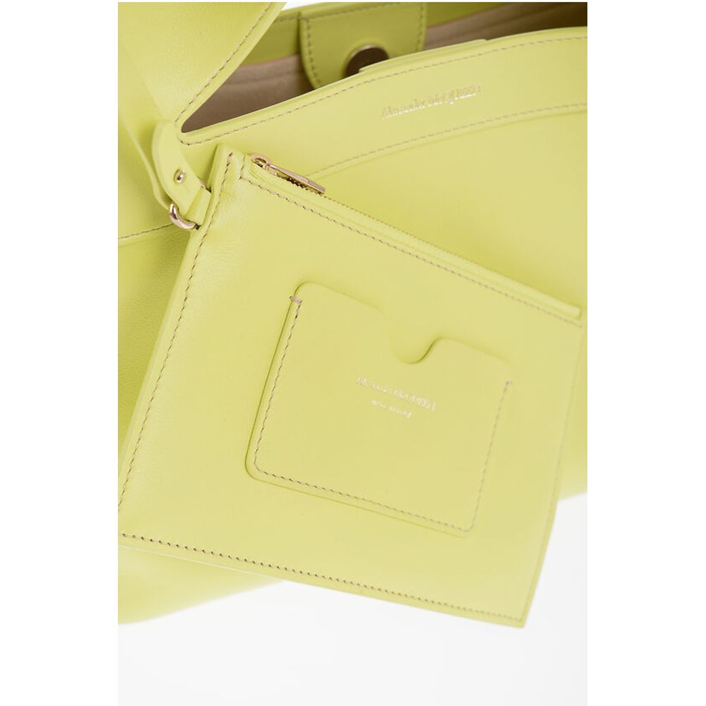 Alexander McQueen THE BOW maxi tote çanta ve debriyaj